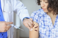 Vaccine kvindelig patient